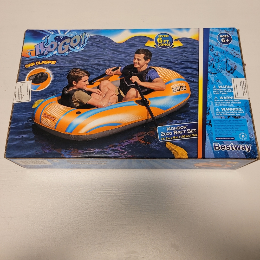 Bestway H2OGO! Kondor 2000 Raft Set - Picture 5 of 6